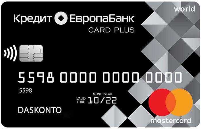 Карта Европа Банка