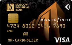 Дебетовая карта МИНБАНК Visa Infinite