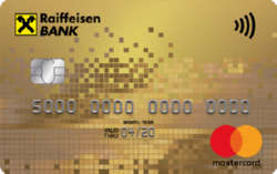 Дебетовая карта Райффайзенбанк Gold MasterCard