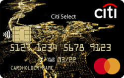 Кредитная карта Ситибанк Citi Select Premium